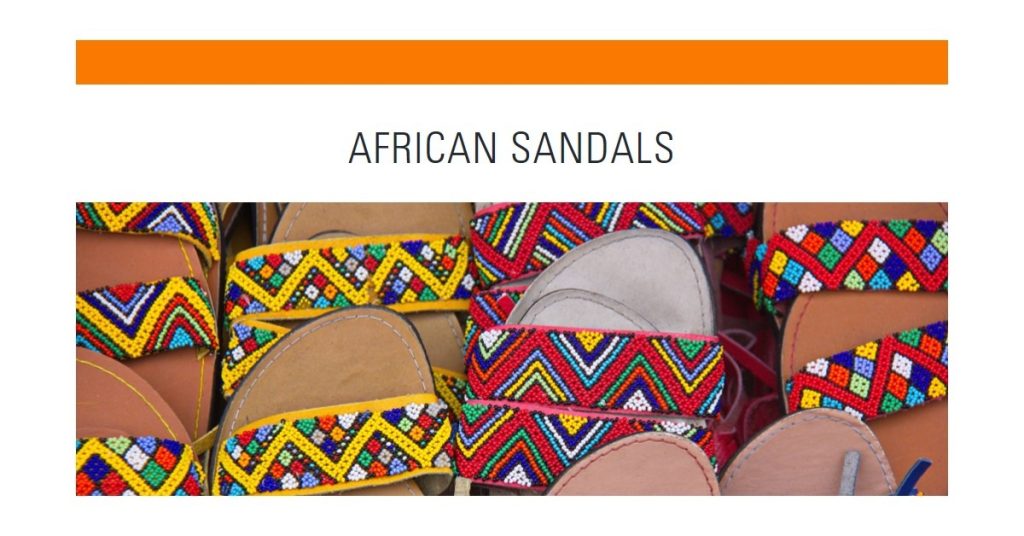 The Artistry of African Sandals