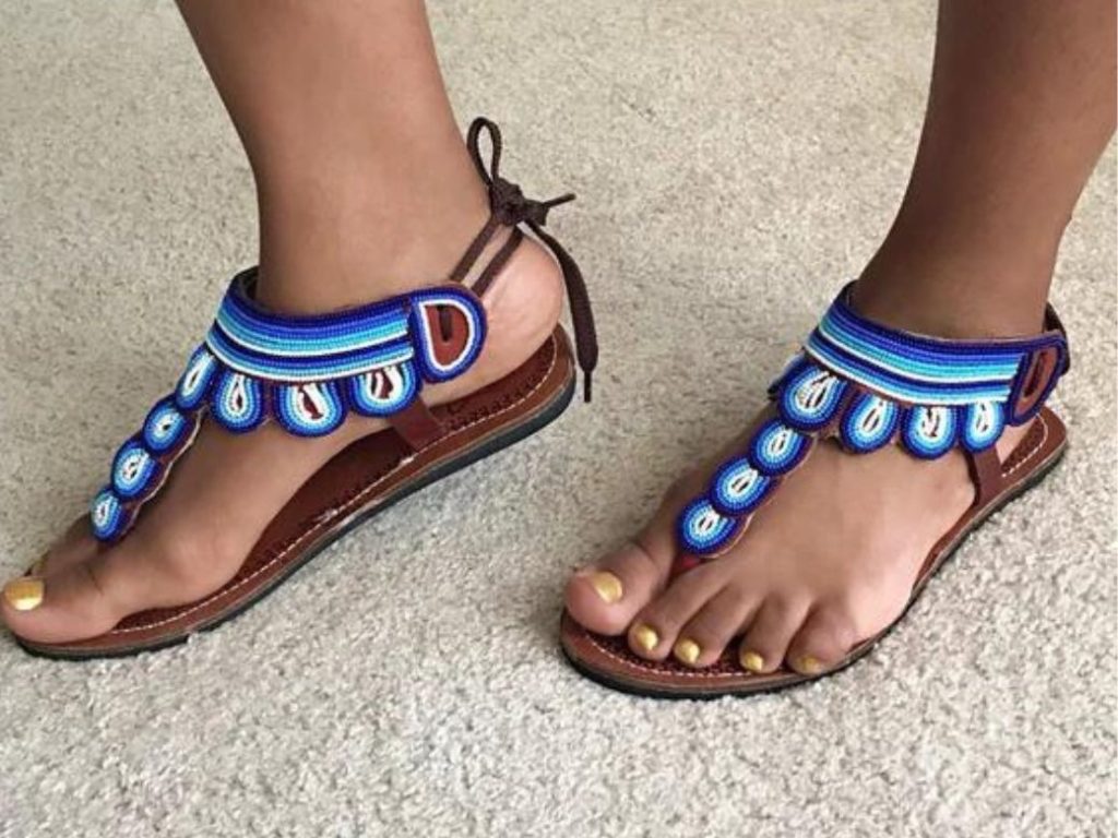 Maasai Beaded Sandals