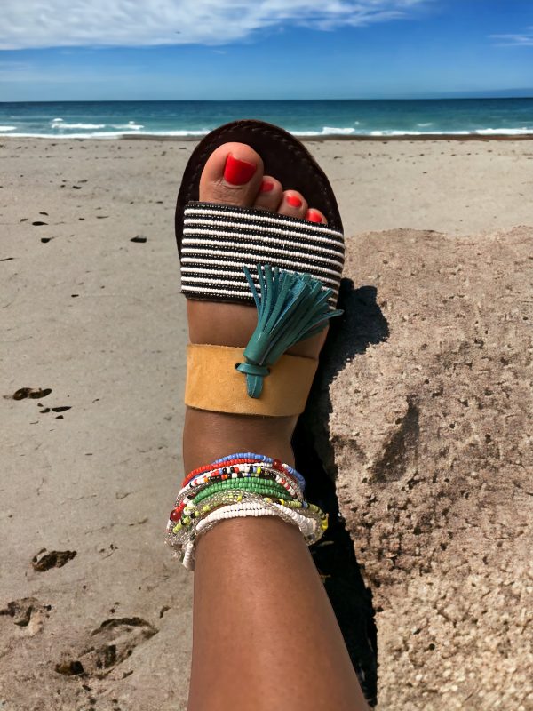 Set of Handmade Anklets