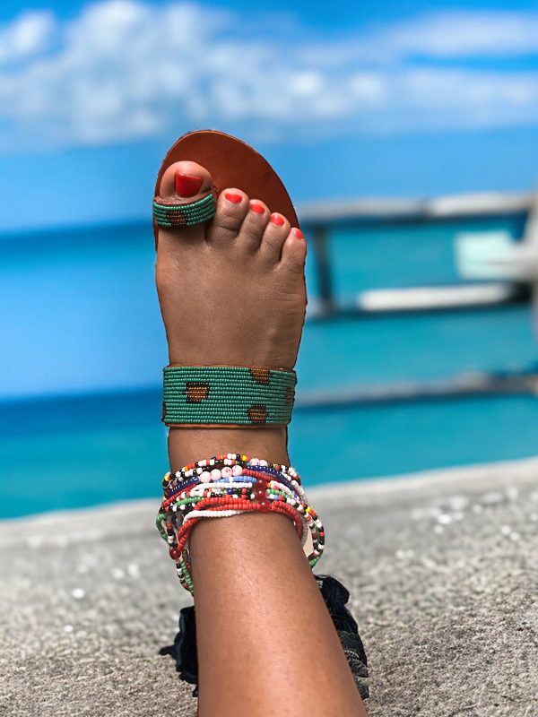 Set of Handmade Anklets 5